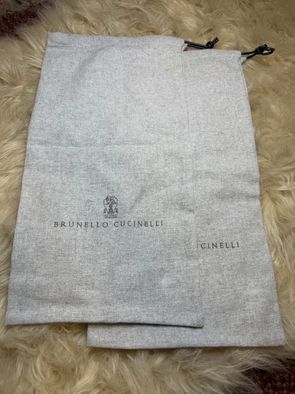 Brunello Cucinelli Linen Dust Bags
